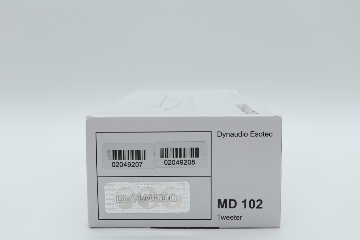 DYNAUDIO ESOTEC MD-102 CAR AUDIO 1.1 DYNAUDIO ESOTEC MD-102 CAR AUDIO 1.1