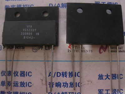 1x VCS332 330R00 1% Vishay High Precision Current Sensing Resistors with