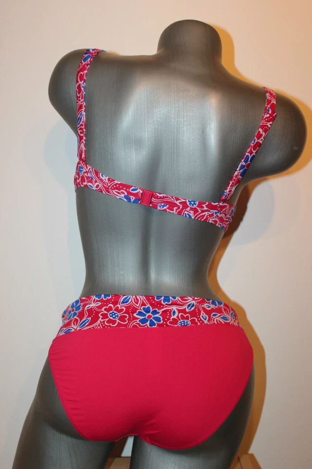 Triumph Bikini mit Bügel "4 Your Style 14 sd CTOWP" Gr.75 B rot gebl 38 Tai 02 - Bild 3 von 4