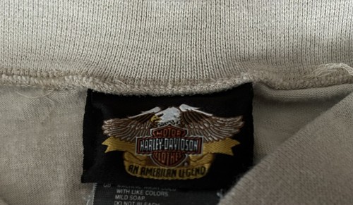 Camicia grande vintage con bottoni Harley Davidson manica lunga; 1998 - Foto 7 di 7