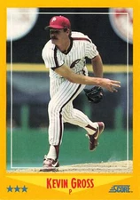 Kevin Gross 1988 Score #468 Philadelphia Phillies