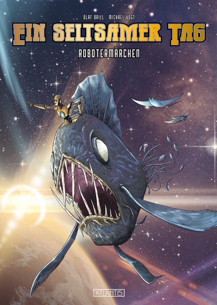 Thumbnail - Ein Seltsamer Tag | Robotermärchen | Olaf Brill | Deutsch | Buch | 60