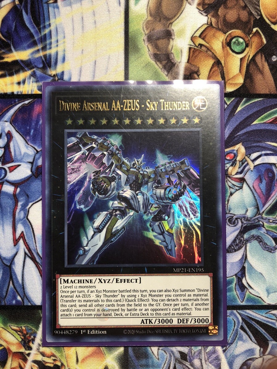 Divine Arsenal AA-Zeus - Sky Thunder MP21-EN195 Ultra Rare Lightly Played