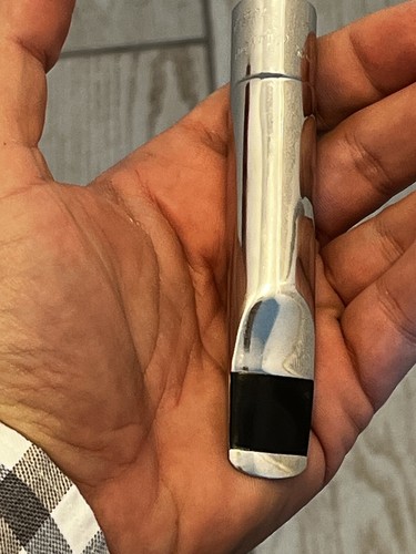 Vintage Berg Larsen Slant signature Tenor Saxophone Metal Mouthpiece SMS - Picture 7 of 9