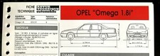 Revue technique Opel OMEGA
