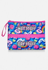 Justice For Girls Pool Floatie Wet/Dry Bikini Beach Bag