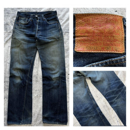 LEVI'S VINTAGE CLOTHING LVC / 47501 501XX selvedge denim W30 LEVI'S VINTAGE CLOTHING LVC / 47501 501XX selvedge denim W30