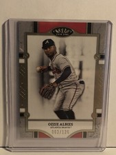 2024 Topps Tier One OZZIE ALBIES Base #28 GOLD FOIL CARD 62/125 Atlanta Braves