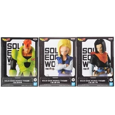 Dragon Ball Android 16 17 18 SOLID EDGE WORKS THE Departure figure Set of 3 new