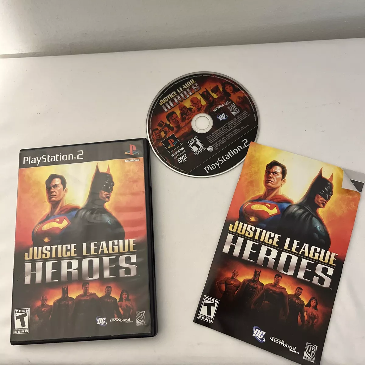 Justice League Heroes - PlayStation 2