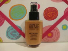 MAKE UP FOR EVER ~ FACE & BODY LIQUID MAKE UP ~ # 3 ~ 1.69 OZ UNBOXED