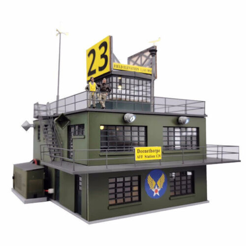 1/72 US Army Airport Scene Control Building Air Force Command Building Model Toy - Picture 1 of 11