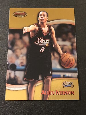 1998-99 Bowman's Best Allen Iverson #10 | eBay