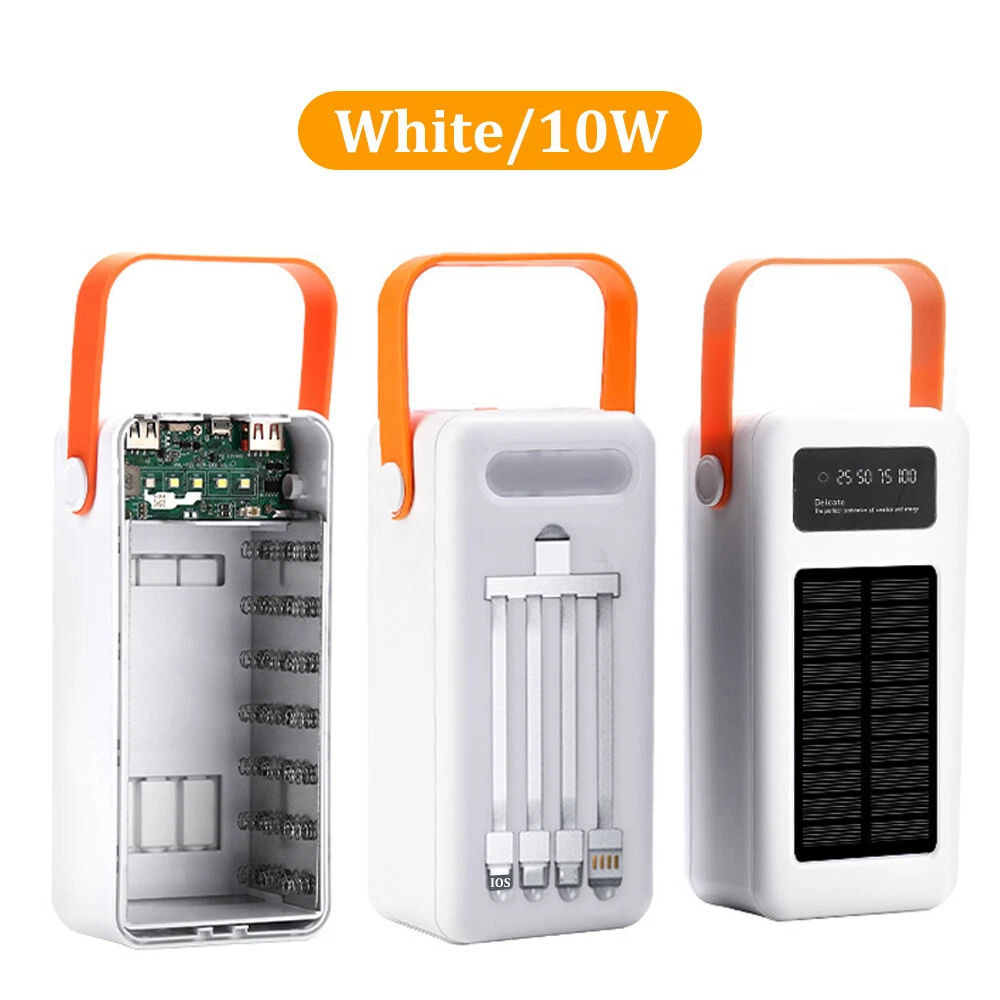Power Bank DIY Case Kit with 21x18650 Battery Support Fast Charging Detachable Shell Box for Custom Builds