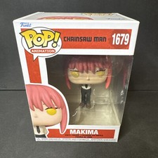 Funko Pop Chainsaw Man 1679 Makima Vinyl Figurine Anime Collectible Animation