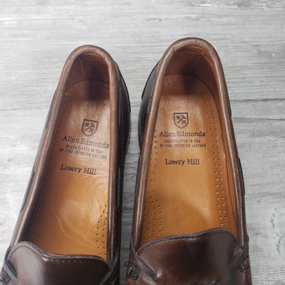 Allen Edmonds Brown Shoes Lowry Hill Leather Kilt Tassel  display picture 2