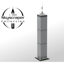 Modubrix Mocs Building Block World Trade Center Kits Bricks Toys Sets 2126pcs
