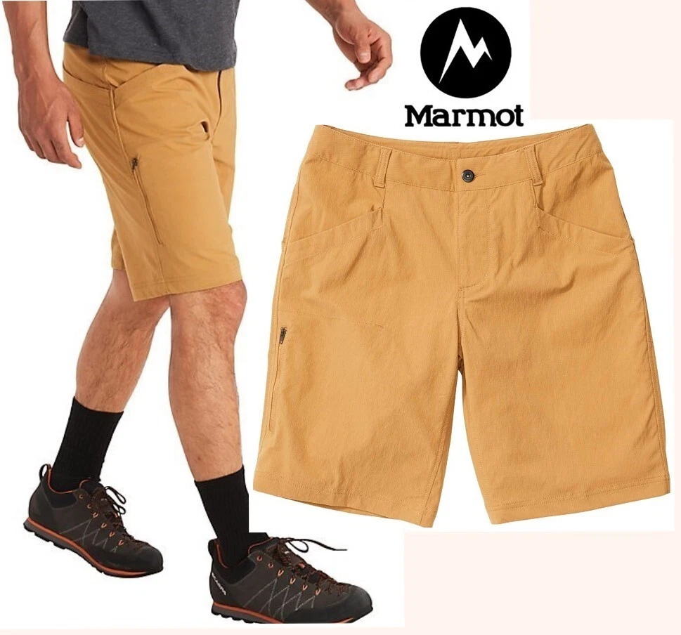 MARMOT escalante shorts 11" inseam quick dry durable hiking camping mens 34 MED
