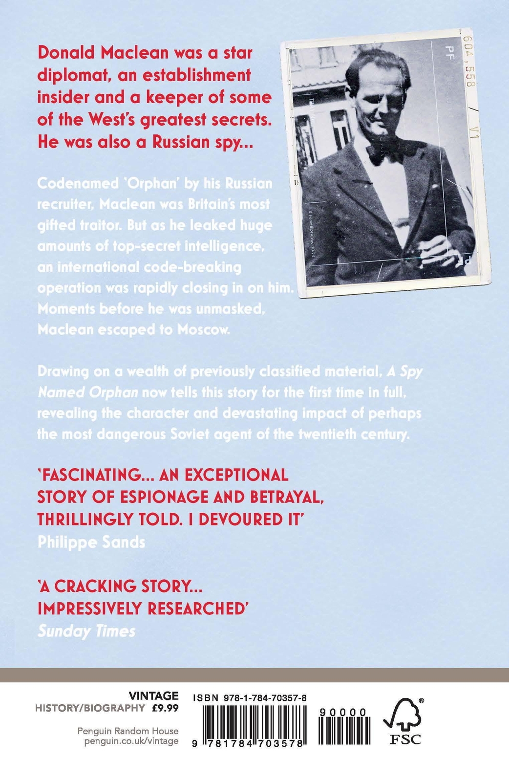 Thumbnail - A Spy Named Orphan | The Enigma Of Donald Maclean | Roland Philipps |