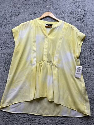 Alfani Womens Soft Serenity Pullover Blouse Size Medium
