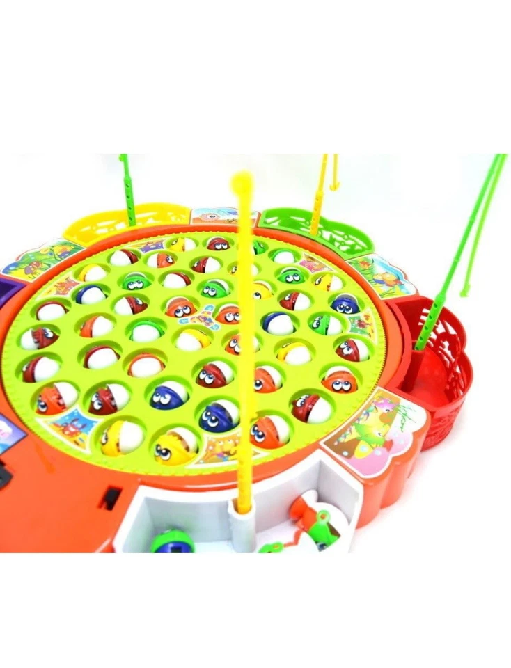 Gioco Pesca Pazza 45 Pesciolini Giocattolo Gioco Pesca Per Bambini 3 Anni + (N) - Immagine 3 di 3