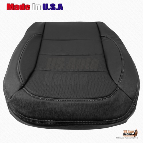 2012 2013 2014 2015 Mercedes Benz ML Driver Side Bottom Leather Seat Cover Black - Picture 7 of 10