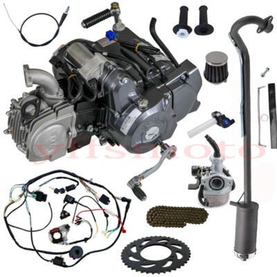 Lifan 125cc Kick Start Engine Motor Kits 4-Up for CT70 Z50 CT110 ATC110 Pit Bike