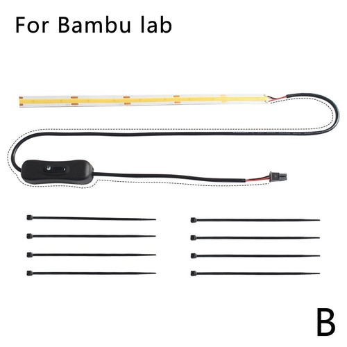 1set 3D Printer LED Light Strip Adapter For Bambu Lab A1/A1 Mini Accessories - Photo 10/12