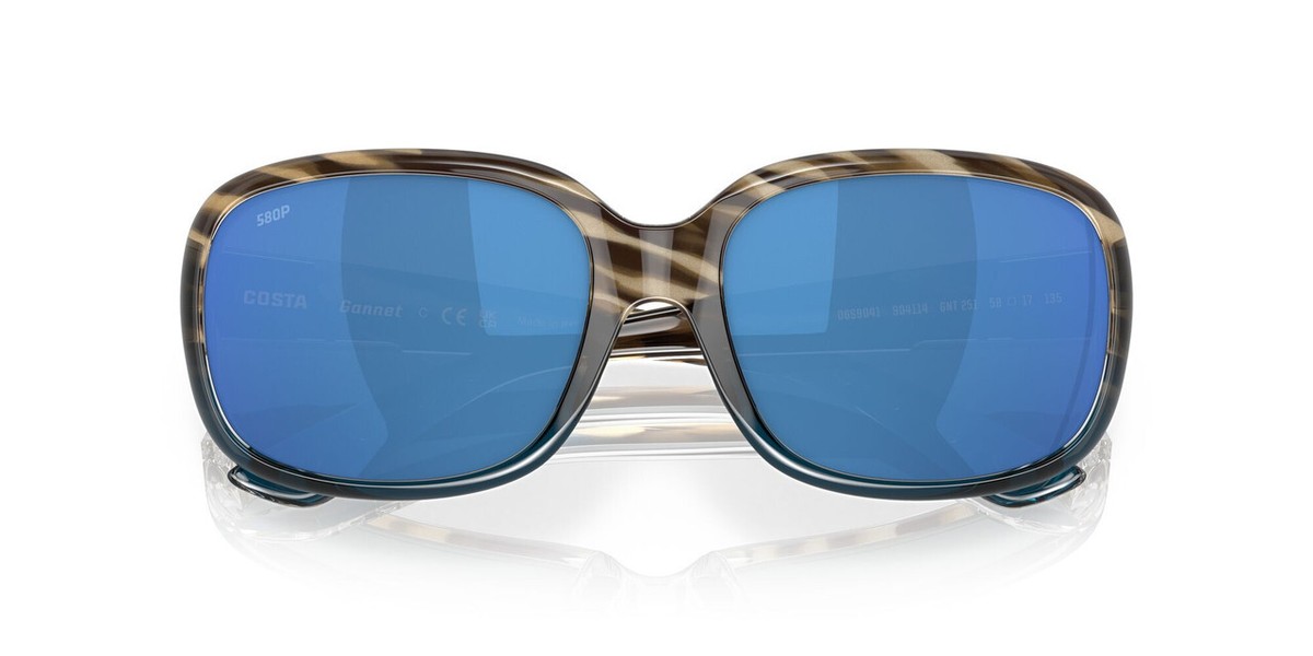 Costa Del Mar Gannet Womens Sunglass Brown Wahoo/Polarized 