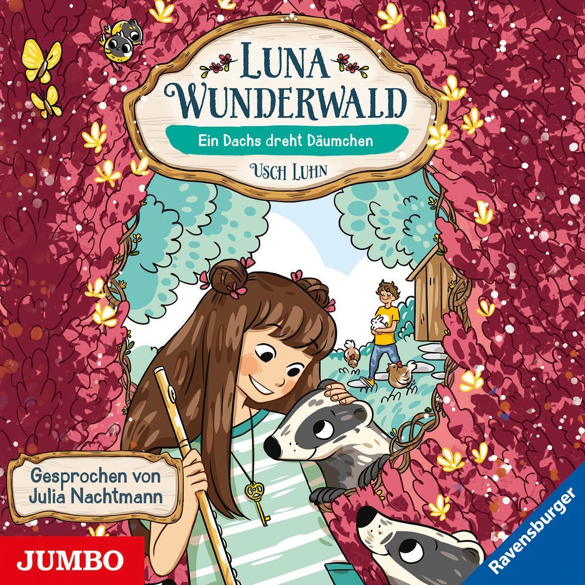 Thumbnail - Usch Luhn | Luna Wunderwald 06. Ein Dachs Dreht Däumchen | Audio-cd |