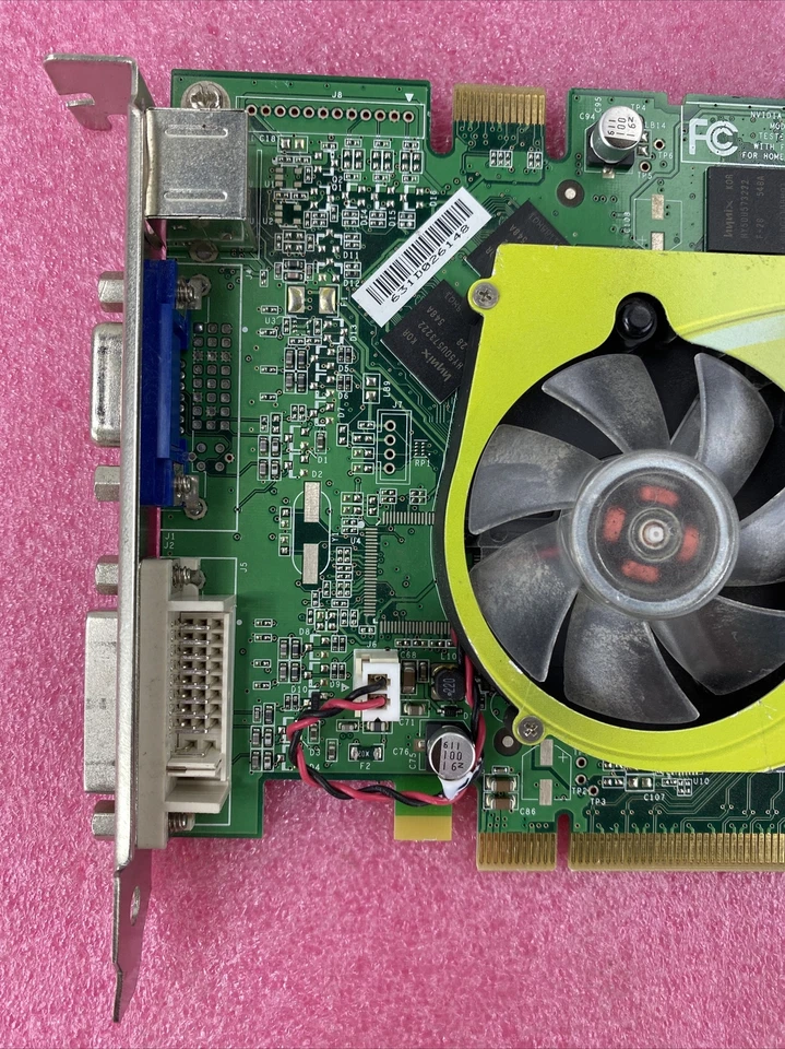 Nvidia 0MG229 Geforce 6 Series P260 VGA S-Video DVI PCIe Video Graphics GPU - Image 4 of 4
