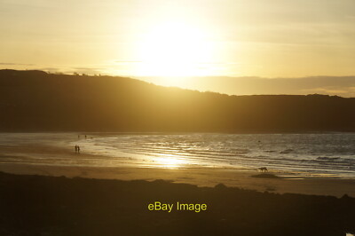 Photo 6x4 Sunset over Gullane Bay  c2018