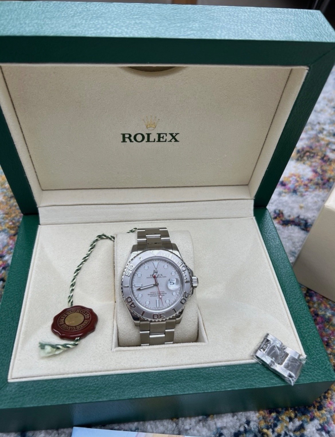 Rolex Yacht-Master Silver Men's Watch - 16622