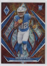 2024 Panini Phoenix Rookies FireBurst 212/350 Brenden Rice #163 11yh