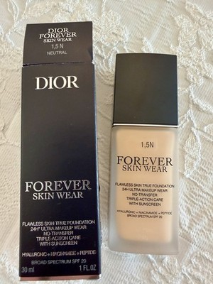 new NIB Dior forever skin wear blurring foundation 1.5 N 1 fl oz $60 authentic