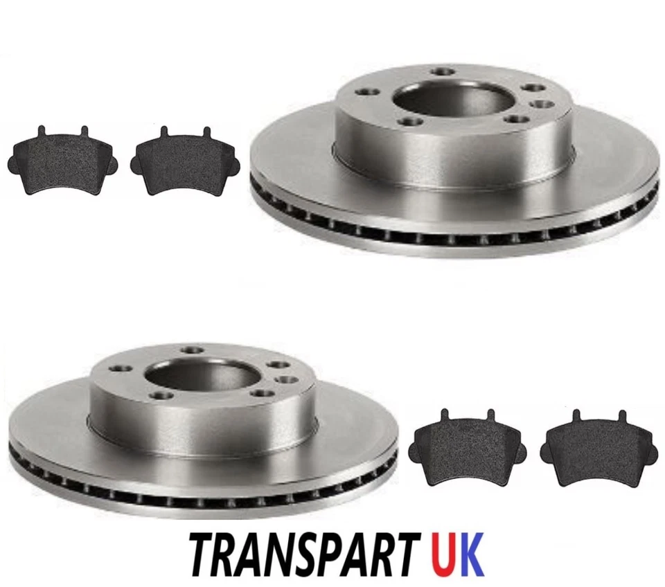 For Vauxhall Movano Front and Rear Brake Discs and Pads Set 2.5dci 3.0 98 TO 10 - Image 2 of 3