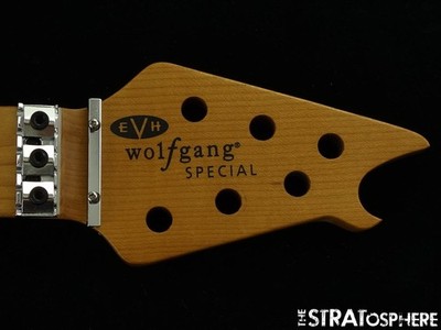 Eddie Van Halen EVH Wolfgang Special NECK, Locking Baked Maple Compound Radius.