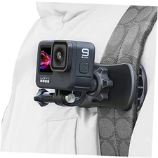  360° Rotation Backpack Strap Mount Quick Newest Backpack Clip Mount for GoPro