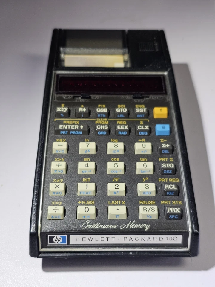 HP-19C Programmable CalculatorCalculatrice Hp 19c Pour Pièce Détaché - Photo 2/4