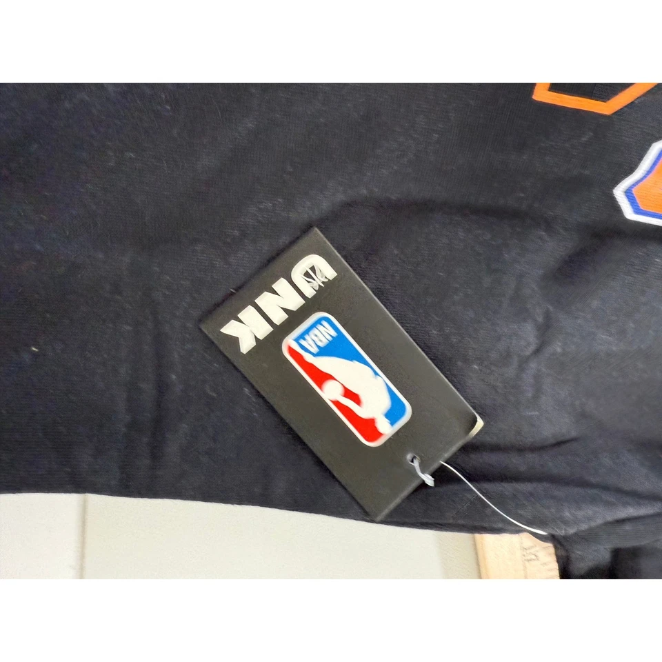 UNK New York Knicks Sudadera con Capucha Vestido Mujer Grande Negro NUEVO Foto 3 de 4