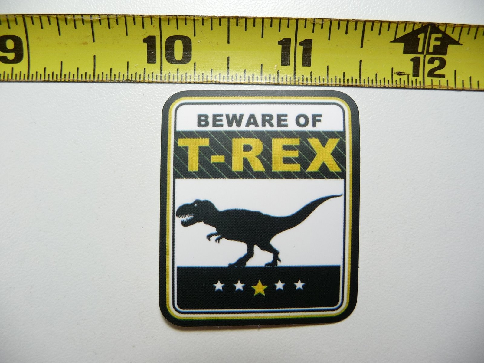 T-Rex Dinosaur Sticker Decal Funny Wall Door Decor