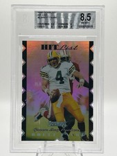 1996 Donruss Hit List #5 Brett Favre Green Bay Packers BGS 8.5 Insert