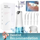 Waterpik Cordless Water Flosser Dental Oral Irrigator Teeth Cleaner Floss 5 Tips