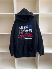 Vintage Rammstein Band Hoodie rock Size M