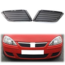 Front Bumper Fog Grille Pair Left & Right New Fit for Vauxhall Corsa C 03-06
