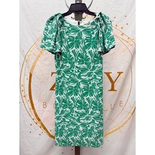 Tommy Hilfiger Women's Floral Flutter-Sleeve Dress - size 10