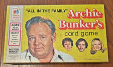Archie Bunker s Card Game All In The Family- Complete w/ Instructions 1972