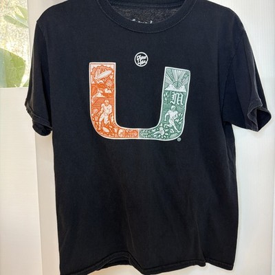 Dyme Lyfe Miami Hurricanes T-Shirt Youth Large  U  Graphic NCAA