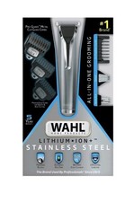 Wahl Beard Trimmer Hair Clipper Detail Shaver Men Grooming Kit Lithium Ion
