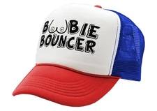 Boobie Bouncer - Vintage Retro Style Trucker Cap Hat